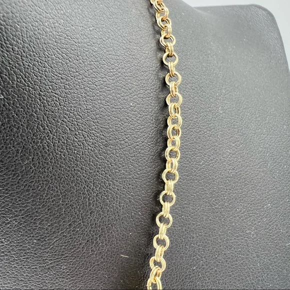 Express Goldtone Rhinestones Necklace - Picture 5 of 5
